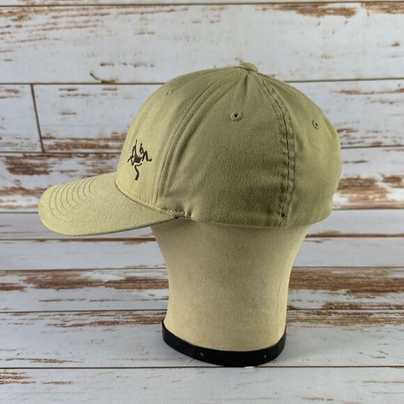 Arcteryx Embroidered Bird Cap Flexfit Baseball Hat Green One Size Fits All OSFA - Picture 2 of 8